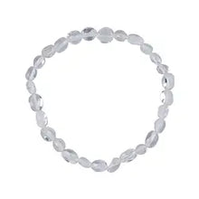 Laden Sie das Bild in den Galerie-Viewer, Armband Bergkristall – Klarheit &amp; innere Balance (8–10 mm Nuggets)
