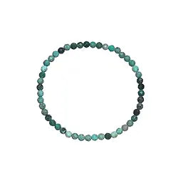 Kinderarmband Türkis (stabilisiert) – Schutz & Verbundenheit (3 mm Kugeln, 14 cm)