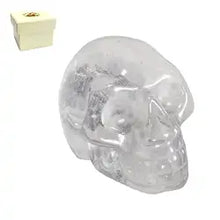 Laden Sie das Bild in den Galerie-Viewer, Kristallschädel Bergkristall – Bewusstsein &amp; Erkenntnis (0,5 cm)
