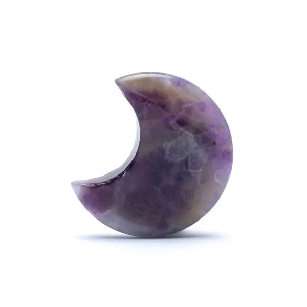 Amethyst Mond aus Edelstein 4 cm