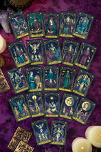 Laden Sie das Bild in den Galerie-Viewer, Sagrada Madre Tarot de Marsella – Räucherstäbchen Vanille &amp; Weihrauch mit 2 Tarotkarten
