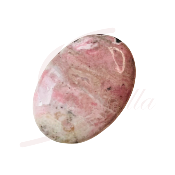 Rhodochrosit Handschmeichler rosa Naturstein Halbedelstein 7 x 5,5 cm