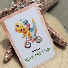 Laden Sie das Bild in den Galerie-Viewer, Mutmacher-Armband für Kinder, Carneol Mini, Schulkind, "Ich bin mutig"
