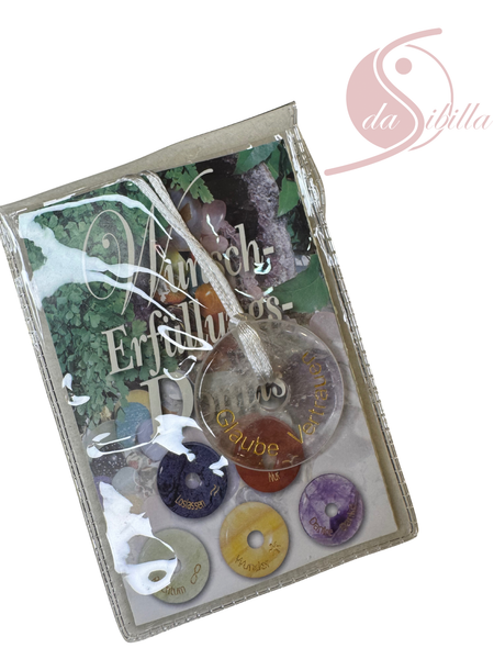 Wunscherfüllungs-Donut Bergkristall – Glaube & Klarheit