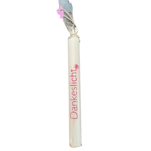 Laden Sie das Bild in den Galerie-Viewer, Dankeslicht Stabkerze. Ein klares Zeichen der Wertschätzung
