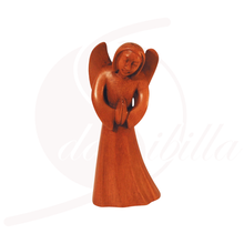 Laden Sie das Bild in den Galerie-Viewer, Betender Engel aus Holz 18 cm – Ruhe &amp; Besinnung
