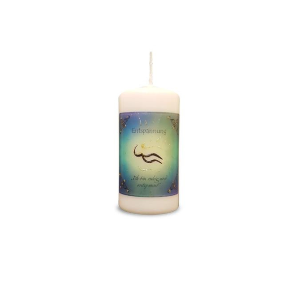 Energiekerze Entspannung – Ruhe & Gelassenheit (100/50)
