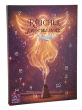 Laden Sie das Bild in den Galerie-Viewer, Holy Smokes Räucher-Adventskalender von Berk mit 24 Türchen, Räucherkegeln, Räucherpyramiden, Räucherstäbchen und Gheelicht.
