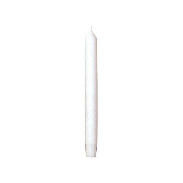 Weiße Stabkerzen Stearin 22 cm 4er Set Ritualkerzen