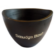Laden Sie das Bild in den Galerie-Viewer, Smudge Bowl schwarz Keramik Räuchergefäß Ø 10 cm
