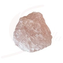 Laden Sie das Bild in den Galerie-Viewer, Rosenquarz Rohstein Madagaskar ca 500 g rosa Halbedelstein für Selbstliebe Harmonie Herz Raum

