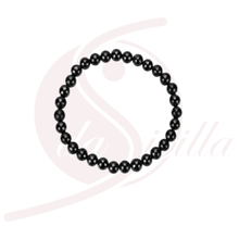 Laden Sie das Bild in den Galerie-Viewer, Armband Schungit 6 mm – Stabilität &amp; Erdung
