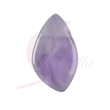 Laden Sie das Bild in den Galerie-Viewer, Freeform Amethyst A gebohrt 4,5 cm heller Halbedelstein Anhänger
