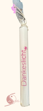 Laden Sie das Bild in den Galerie-Viewer, Dankeslicht Stabkerze. Ein klares Zeichen der Wertschätzung
