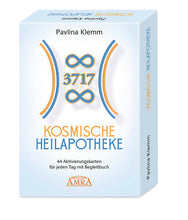 Laden Sie das Bild in den Galerie-Viewer, Kosmische Heilapotheke Kartenset von Pavlina Klemm mit 44 Aktivierungskarten und Begleitbuch, Amra Verlag.
