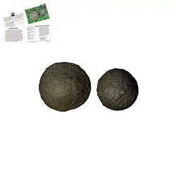 Moqui Marble Paar mini 1,3–2,0 cm aus USA, natürliche Eisenkonkretionen als Wunschstein