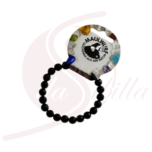 Laden Sie das Bild in den Galerie-Viewer, Armband Schörl 8 mm facettiert – Schutz &amp; Abgrenzung
