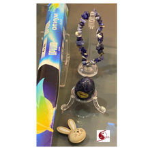 Laden Sie das Bild in den Galerie-Viewer, ster-Set mit Sodalith-Ei, Sodalith-Armband und Räucherstäbchen für Meditation und innere Klarheit
